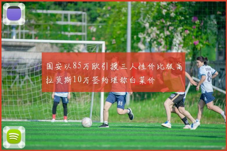 国安以85万欧引援三人性价比极高拉莫斯10万签约堪称白菜价
