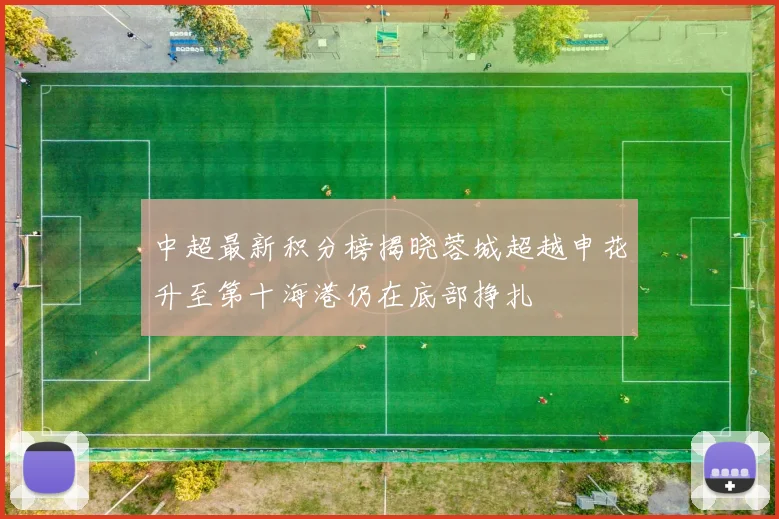 中超最新积分榜揭晓蓉城超越申花升至第十海港仍在底部挣扎